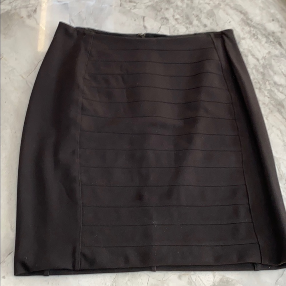 H&M black mini black skirt